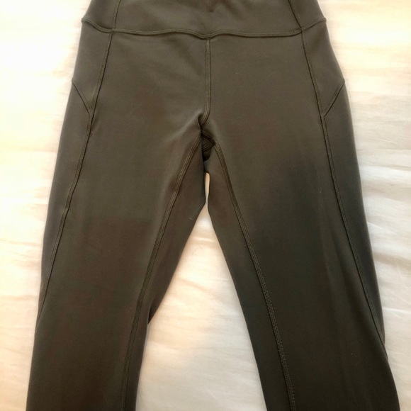 Lululemon In movement tight 28” - Dark Olive - Picture 4 of 4